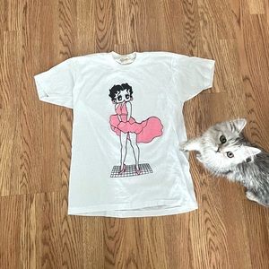 Vintage Betty Boop Marilyn Monroe Pose T-Shirt